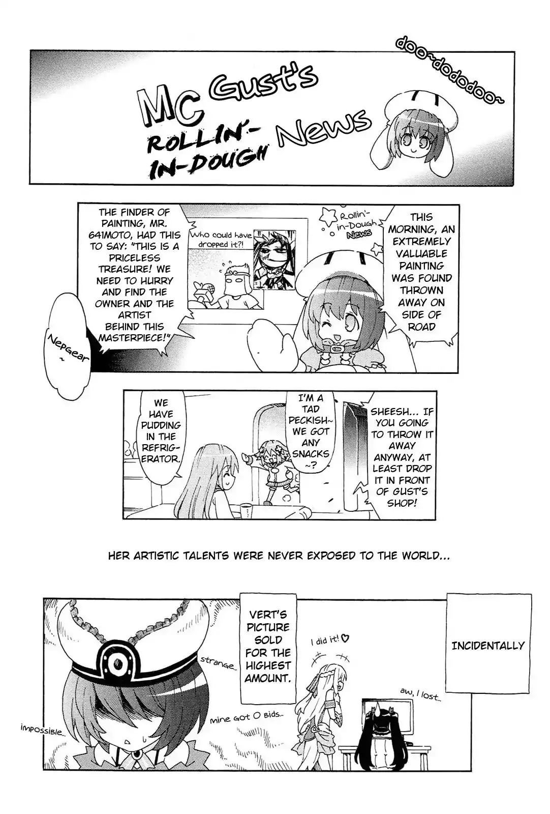 Chou Jigen Game Neptune - Megami Tsuushin Chapter 18.5 8